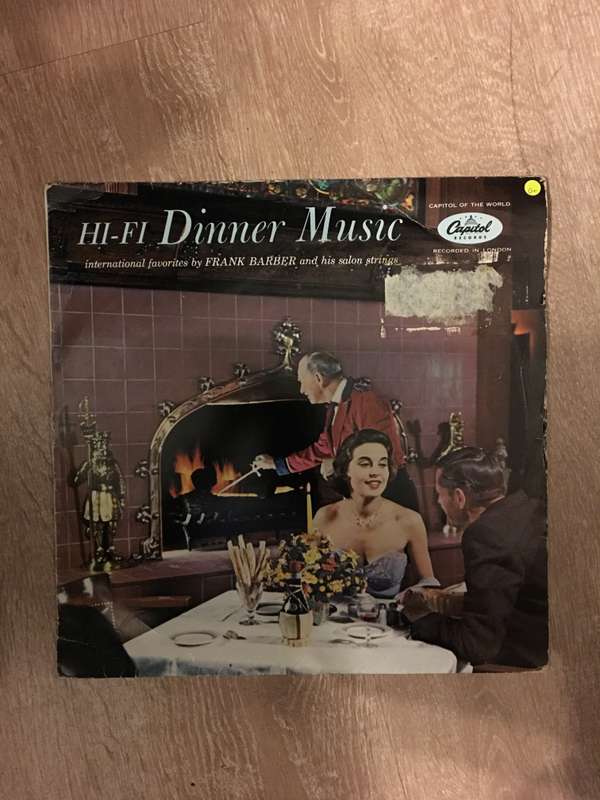 Frank Barber  Hi-Fi Dinner Music - Vinyl LP Record - Opened  - Good+ Quality (G+)