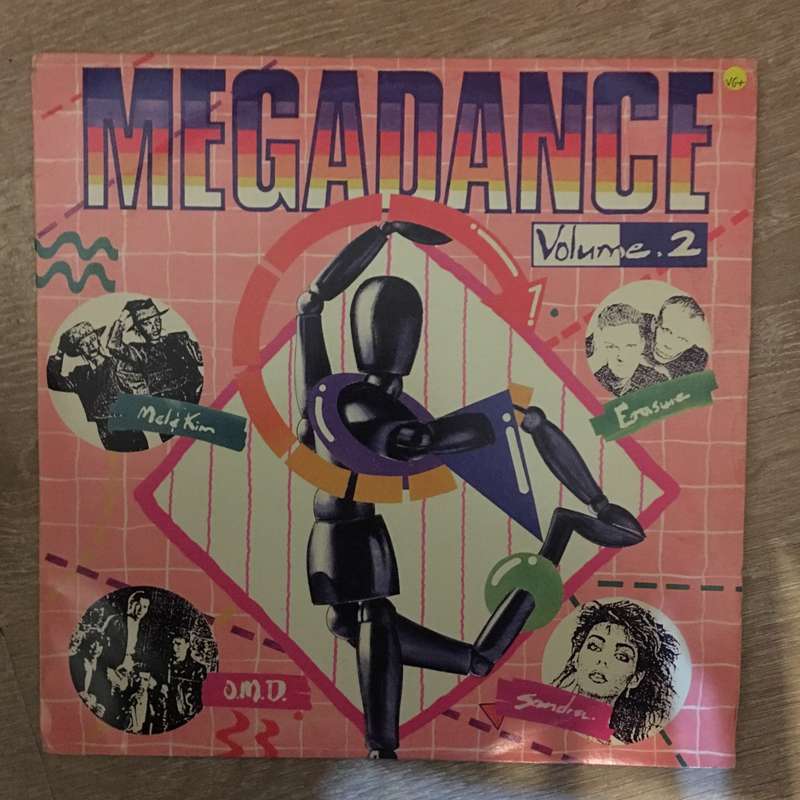 Megadance - Vol 2 (Sandra/OMD/Erasure..) - Double Vinyl LP Record - Very-Good+ Quality (VG+)