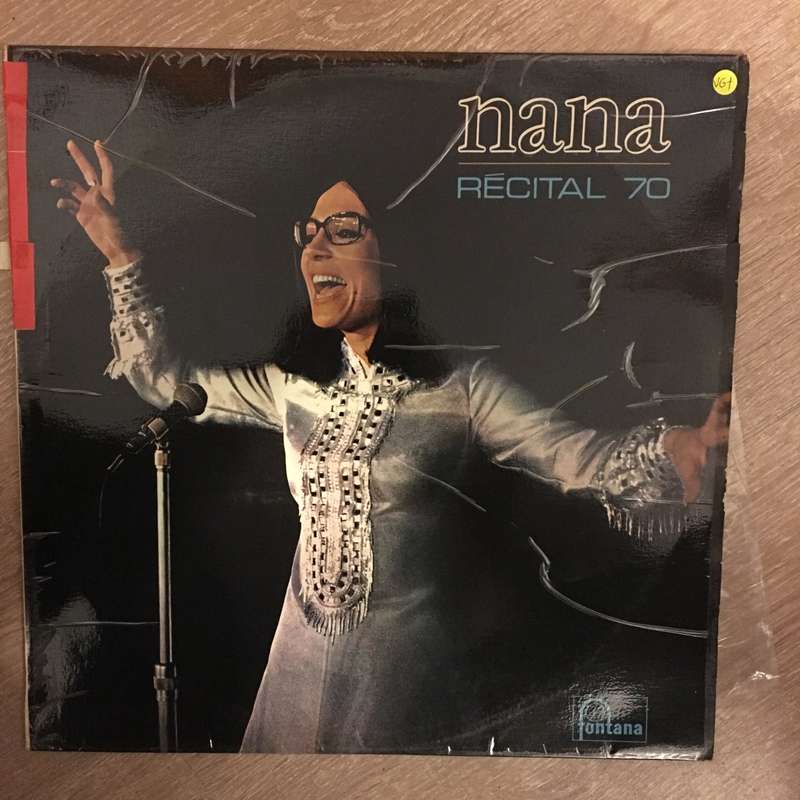 Nana Mouskouri - Recital '70 -  Vinyl LP Record - Opened  - Very-Good+ Quality (VG+)