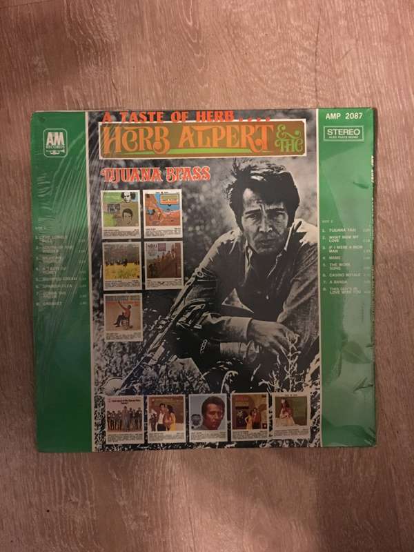 A Taste of Herb Alpert and The Tijuana Brass - Vinyl LP Record - Opened  - Very-Good- Quality (VG-)