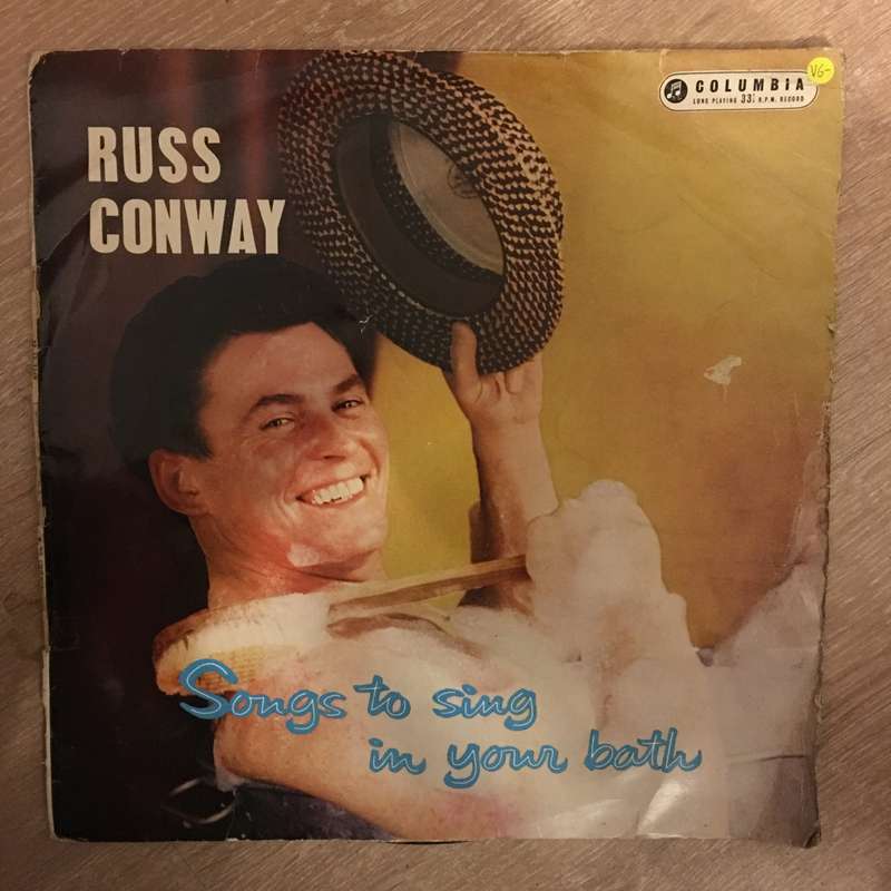 Russ Conway  Songs To Sing In Your Bath - Vinyl LP Record - Opened  - Very-Good- Quality (VG-)