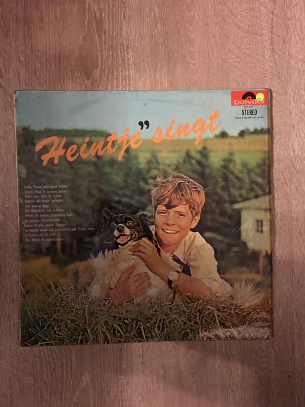 Heintje Singt - Vinyl LP Record - Opened  - Very-Good Quality (VG)
