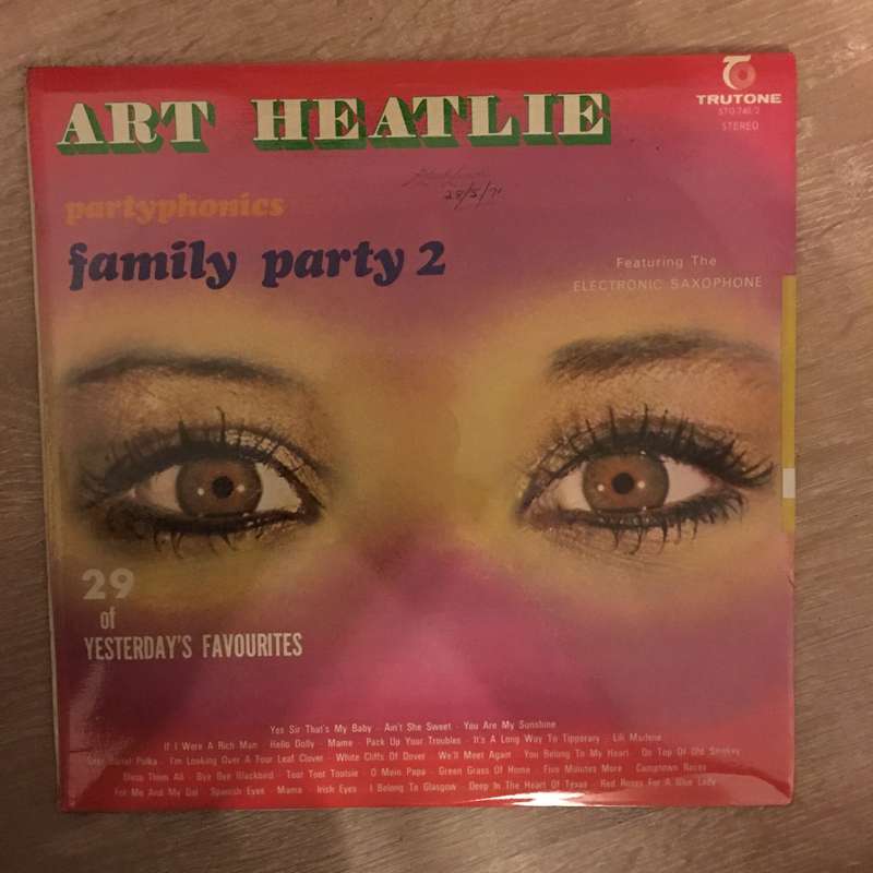 Various - Art Heatlie - Family Party 1 - Vinyl LP - Opened  - Very-Good+ Quality (VG+)