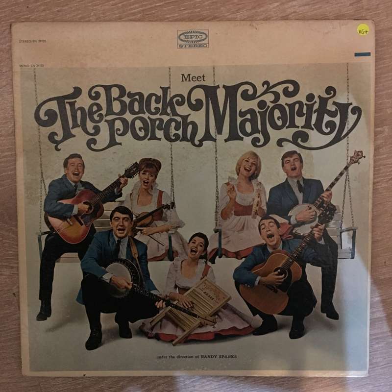 The Back Porch Majority  Meet The Back Porch Majority - Vinyl LP Record - Opened  - Very-Go...
