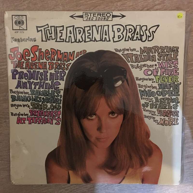 Joe Sherman & The Arena Brass  Promise Her Anything  - Vinyl LP - Opened  - Very-Good+ Qual...