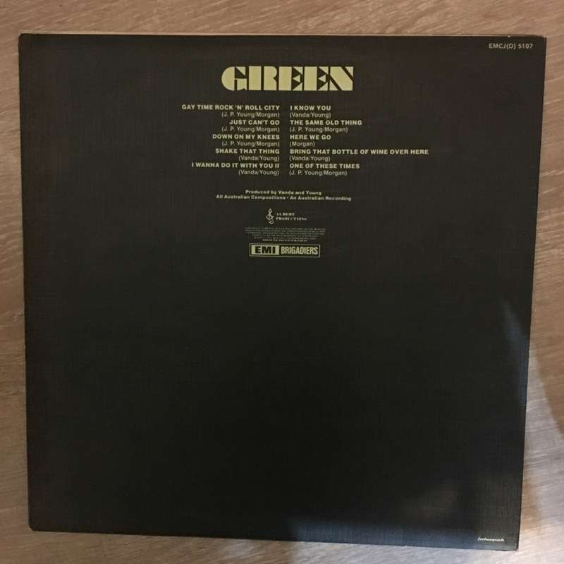 John Paul Young  Green - Vinyl LP Record - Opened  - Very-Good+ Quality (VG+)