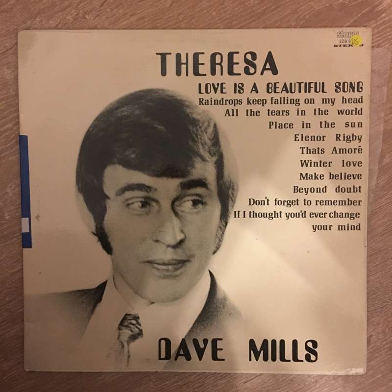 Dave Mills - Theresa - Vinyl LP Record - Opened  - Very-Good Quality (VG)