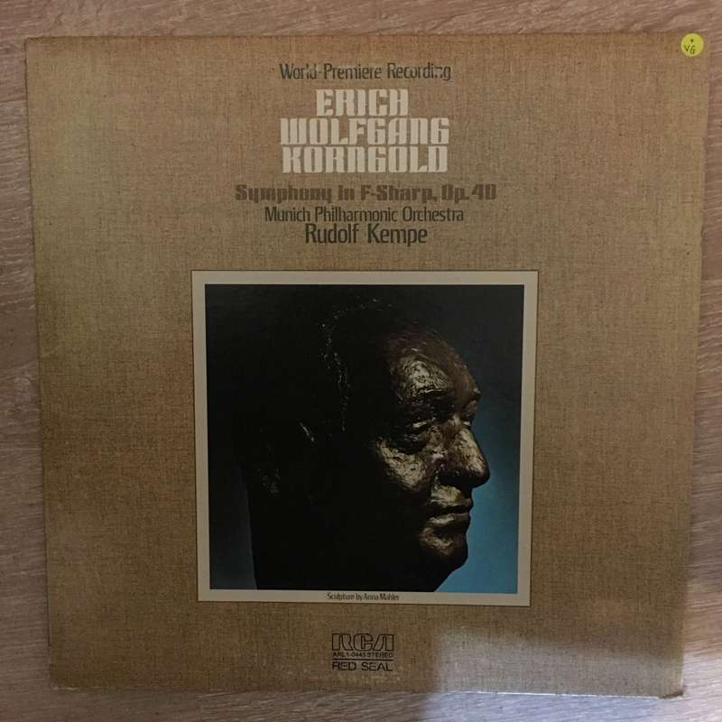 Erich Wolfgang Korngold - Munich Philharmonic Orchestra, Rudolf Kempe  Symphony In F-Sharp,...