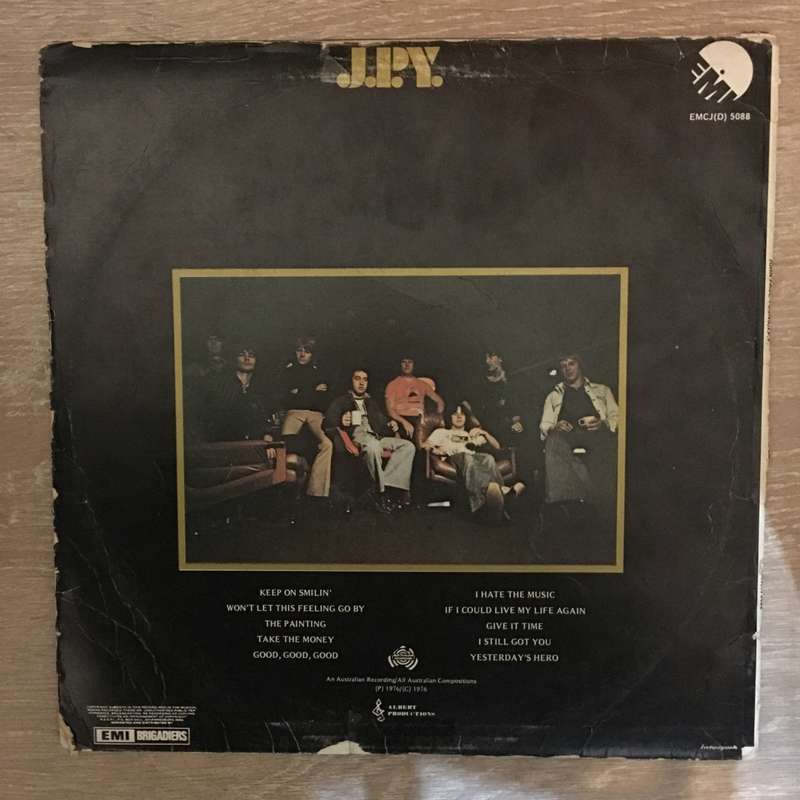 John Paul Young - JPY - Vinyl LP Record - Opened  - Very-Good- Quality (VG-)
