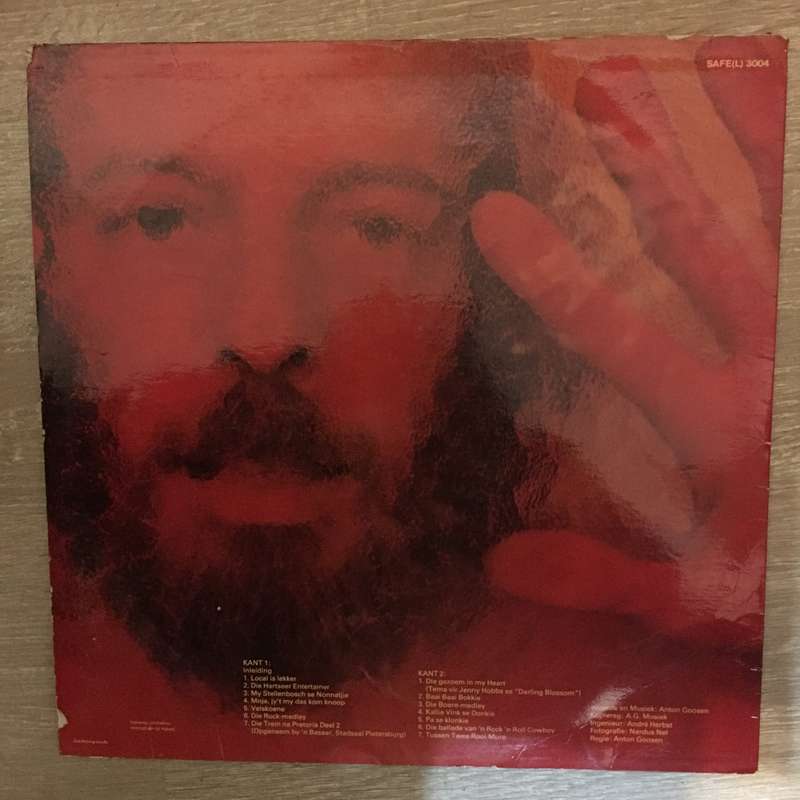 Anton Goosen En Die Liedjieboerbênd  Tussen Twee Rooi Mure- Vinyl LP Record - Opened  - Ve...