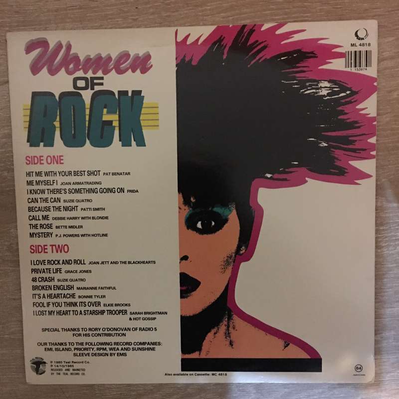 Women Of Rock - Vinyl LP Record - Opened  - Very-Good+ Quality (VG+)