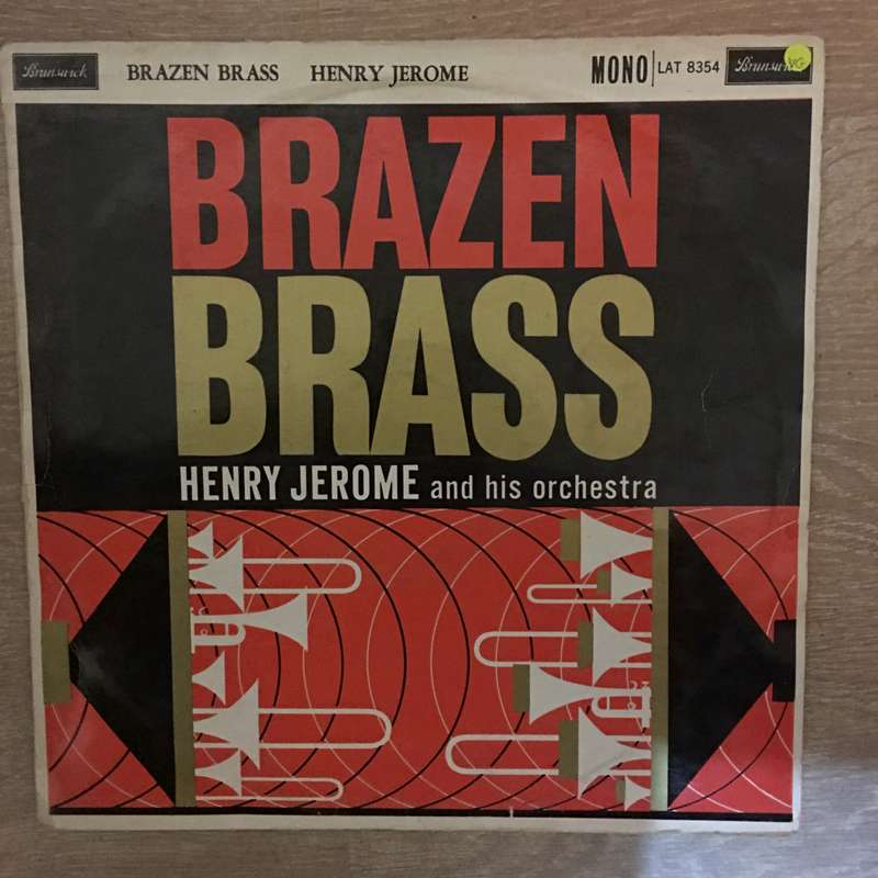 Henry Jerome - Brazen Brass - Vinyl LP Record - Opened  - Very-Good Quality (VG)
