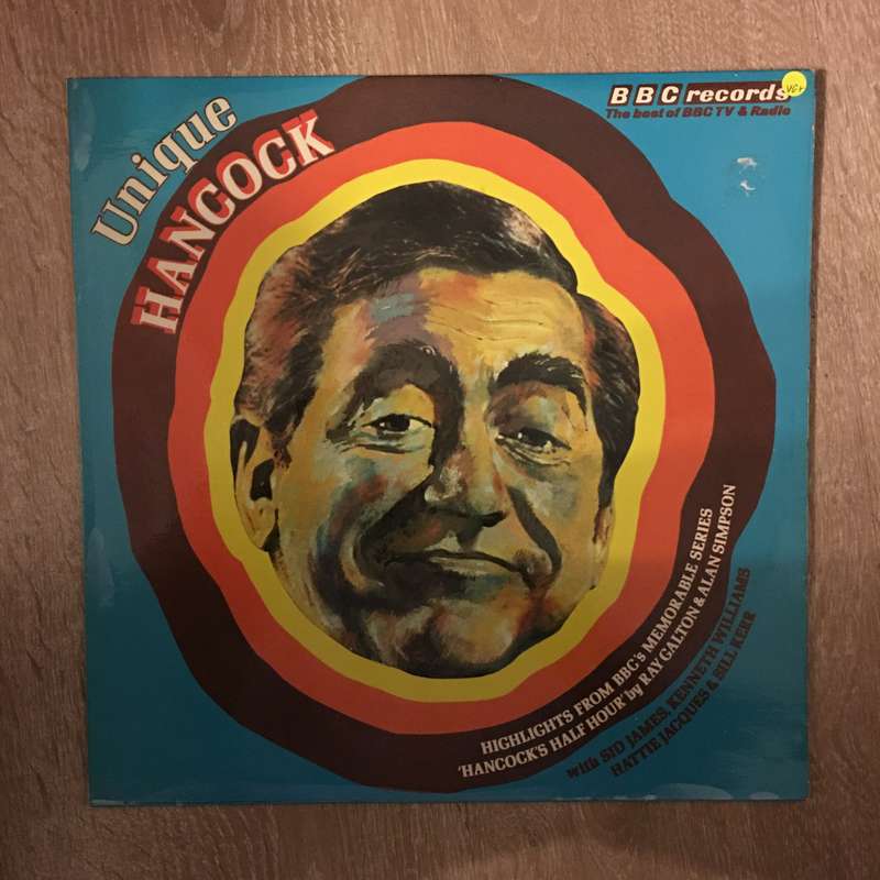 Tony Hancock  Unique Hancock - Vinyl LP Record  - Opened  - Very-Good+ Quality (VG+) Vinyl
