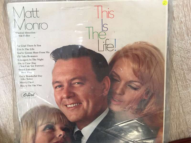 Matt Monro - This is the Life  - Vinyl LP - Opened  - Very-Good+ Quality (VG+)