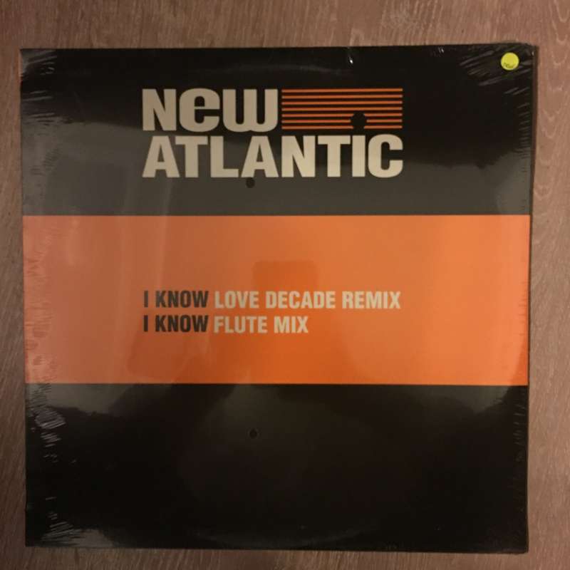 New Atlantic - I Know - Love Decade Remix -  Vinyl LP Record - Sealed