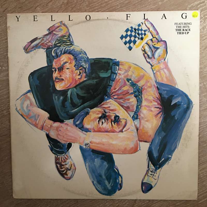 Yello - Flag - Vinyl LP Record - Very-Good+ Quality (VG+)