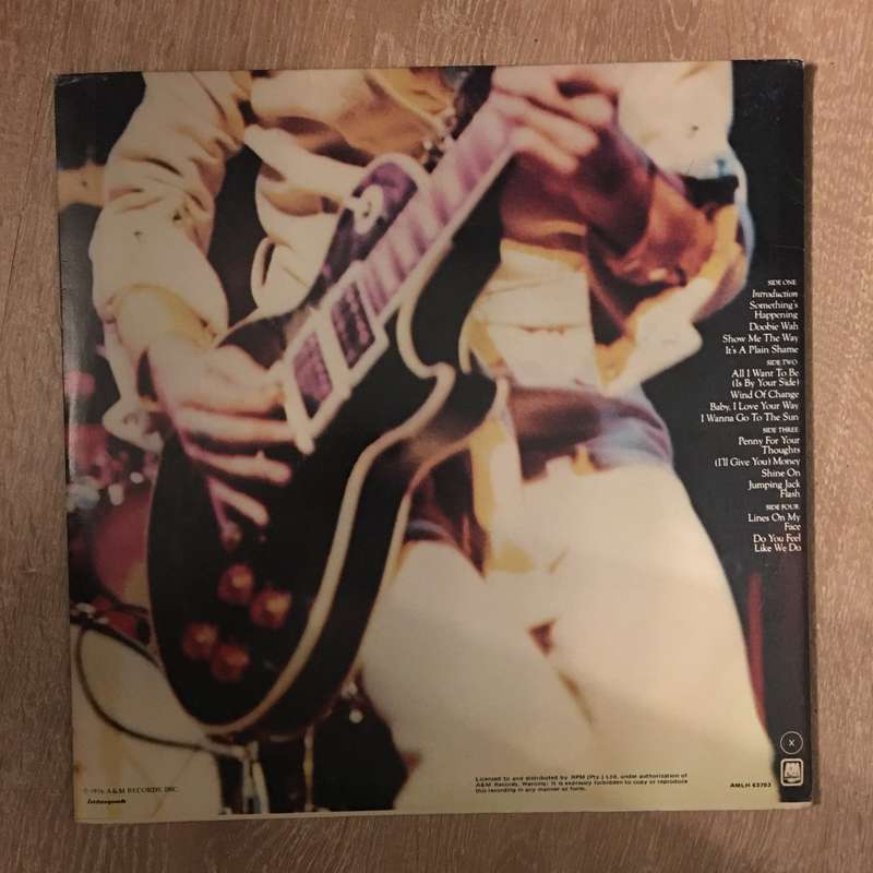 Peter Frampton Comes Alive - Vinyl LP Record - Opened  - Very-Good+ Quality (VG+)