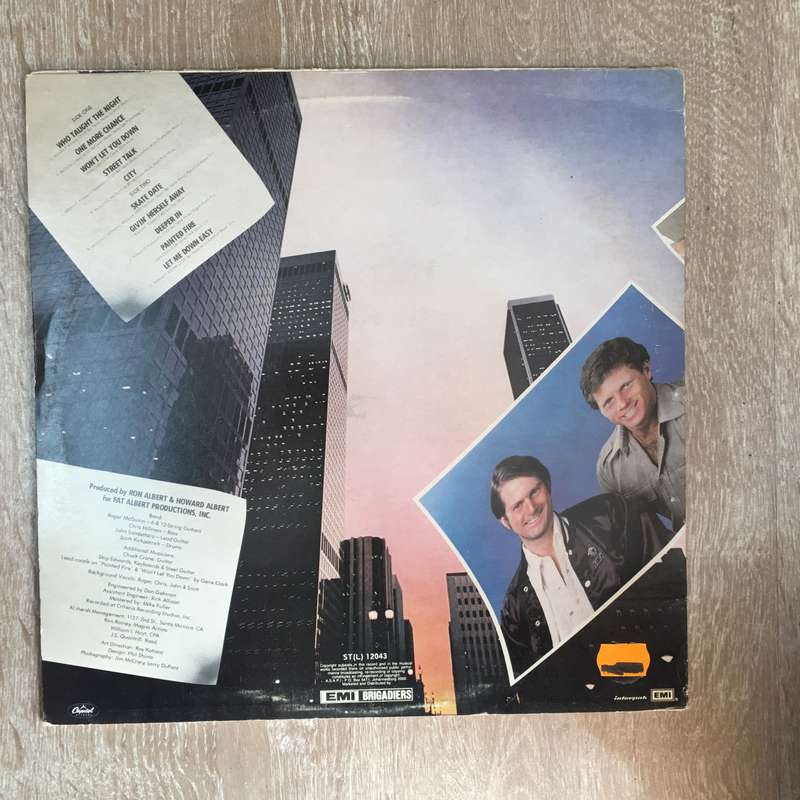 Roger McGuinn & Chris Hillman Featuring Gene Clark  City - Vinyl LP Record  - Opened  - Ver...