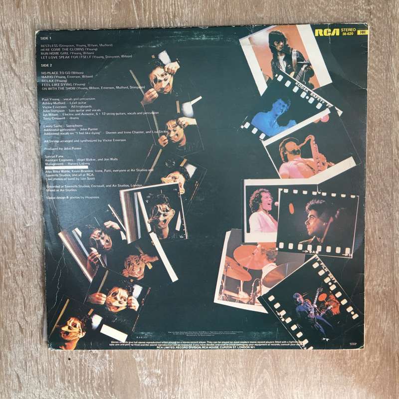 Sad Cafe - Misplaced Ideals - Vinyl LP Record - Opened  - Very-Good Quality (VG)