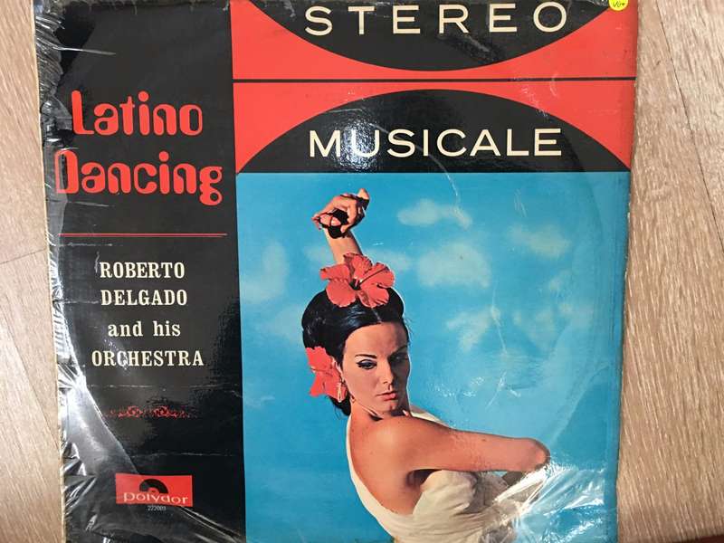 Roberto Delgado  Latino Dancing  - Vinyl LP - Opened  - Very-Good+ Quality (VG+)