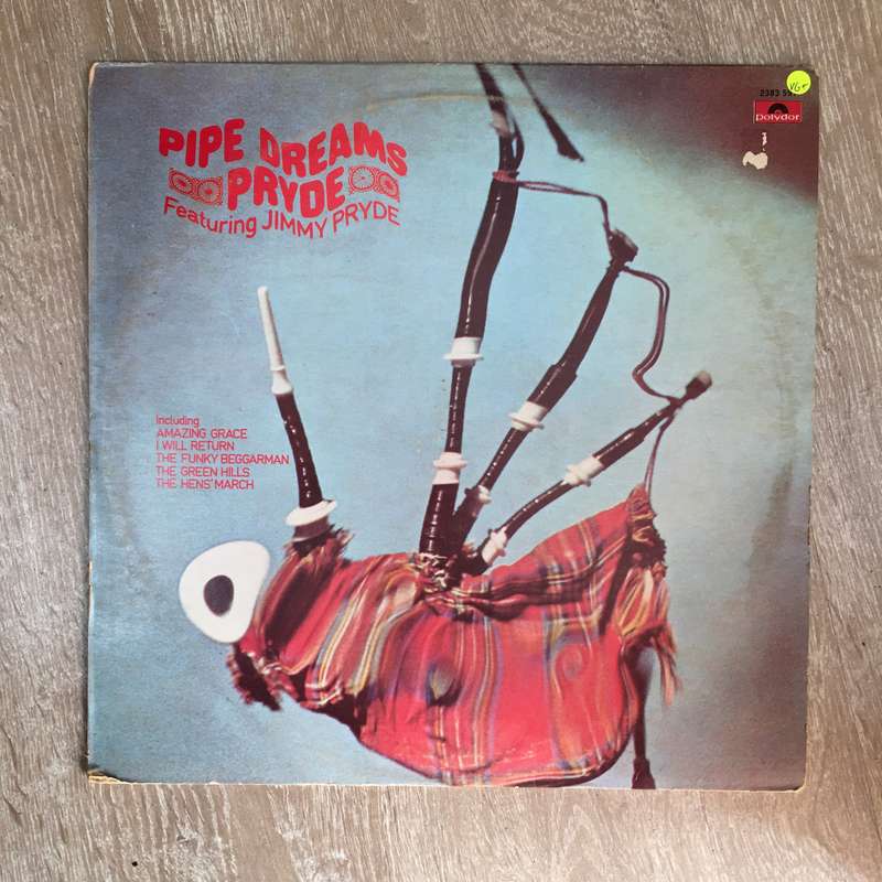 Pryde   Pipe Dreams - Vinyl LP Record  - Opened  - Very-Good+ Quality (VG+) Vinyl