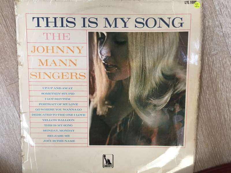 Johnny Mann Singers - This is my Song - Vinyl LP - Opened  - Very-Good+ Quality (VG+)