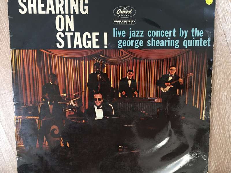 George Shearing Quintet - Shearing on Stage - Live Jazz Concert - Vinyl LP - Opened  - Very-Good+...