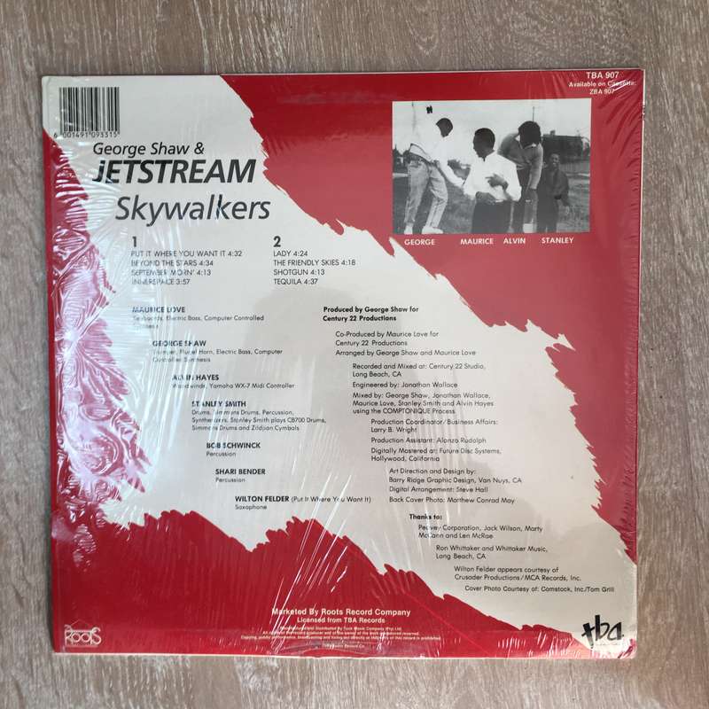 George Shaw and JetStream - Skywalkers - Vinyl LP Record (VG)