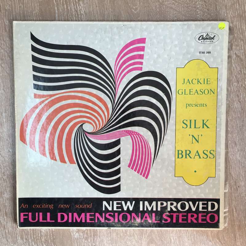 Jackie Gleason Presents Silk 'n' Brass - Vinyl LP Record  - Opened  - Very-Good+ Quality (VG+) Vinyl