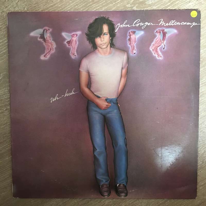 John Cougar Mellencamp  Uh-Huh -  Vinyl LP Record - Opened  - Very-Good+ Quality (VG+)