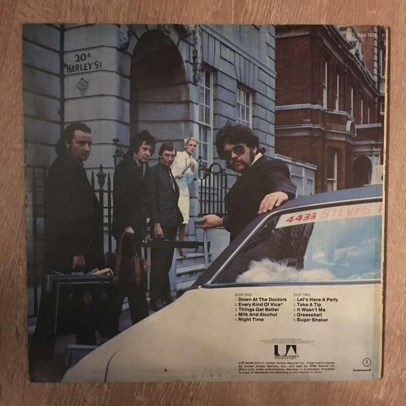 Dr. Feelgood  Private Practice - Vinyl LP Record - Opened  - Very-Good+ Quality (VG+)