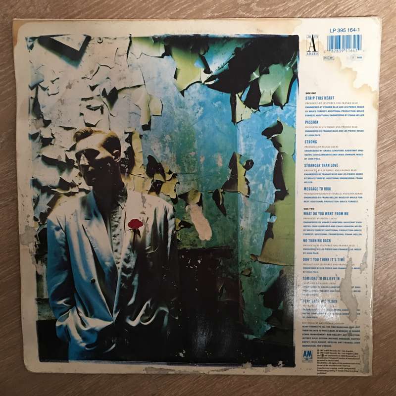 John Adams - Strong -  Vinyl LP Record - Opened  - Very-Good+ Quality (VG+)