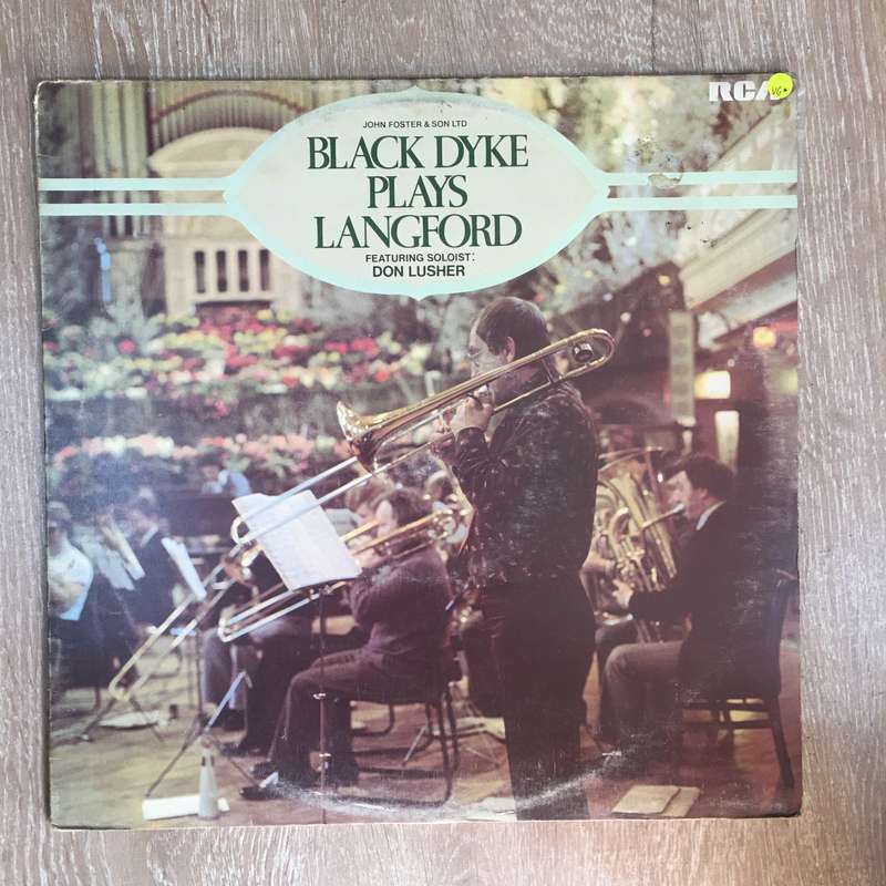 The Black Dyke Mills Band  Black Dyke Plays Langford - Vinyl LP Record - Opened  - Very-Goo...