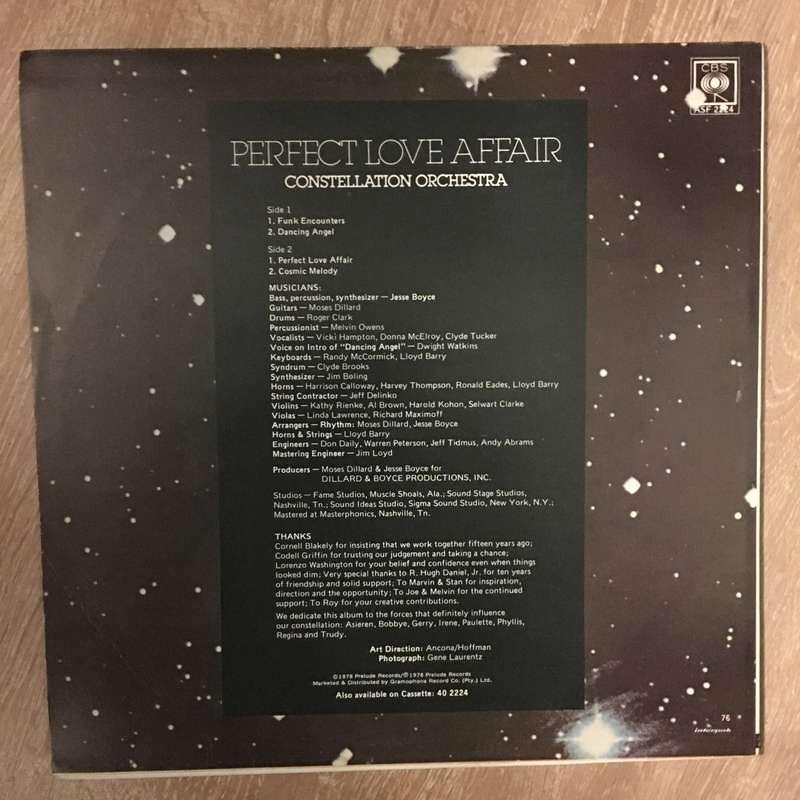 Constellation Orchestra  Perfect Love Affair - Vinyl LP Record - Opened  - Very-Good+ Quali...