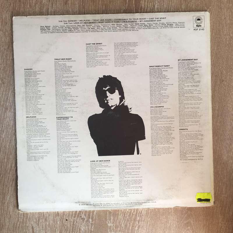 Russ Ballard - At The Third Stroke - Vinyl LP Record - Very-Good+ Quality (VG+) (verygoodplus)