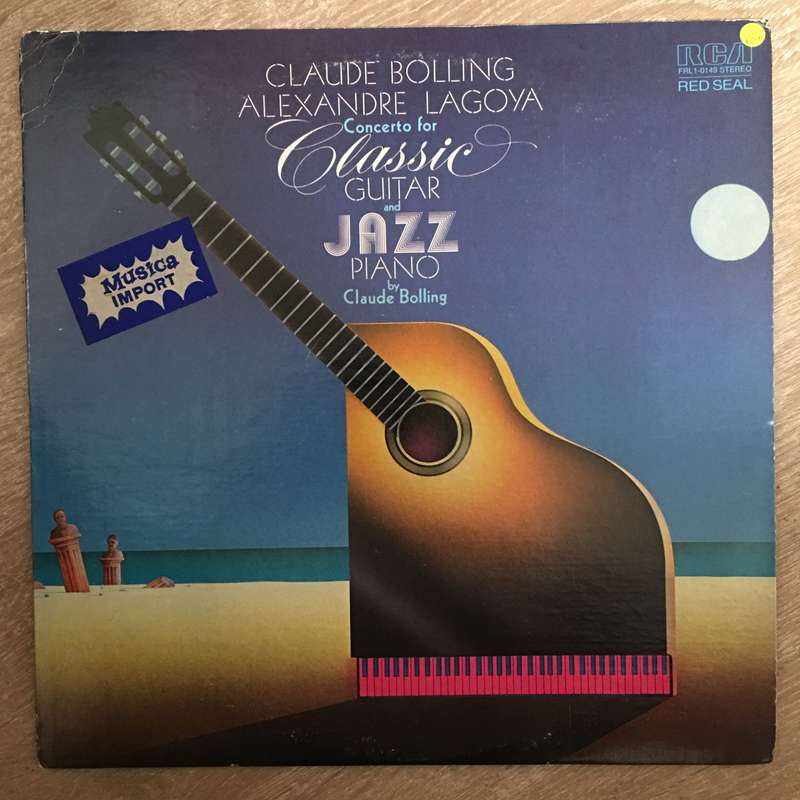 Claude Bolling - Concerto For Classic And Jazz Piano  - Vinyl LP - Opened  - Very-Good+ Quality (...