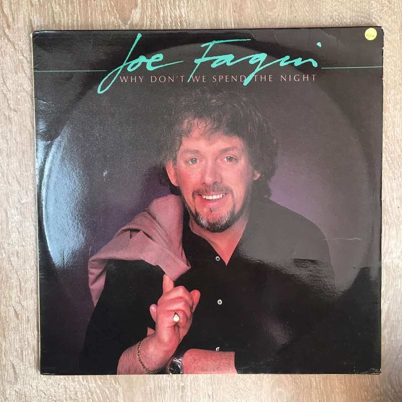 Joe Fagin - Why Don't We Spend The Night - Vinyl LP Record  - Opened  - Very-Good+ Quality (VG+)