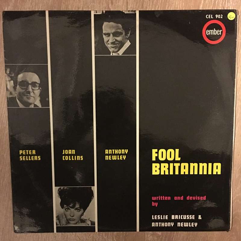 Peter Sellers, Joan Collins, Anthony Newley  Fool Britannia - Vinyl LP Record - Opened  - V...