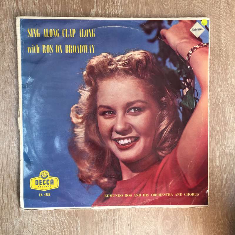 Edmundo Ros And His Orchestra And Chorus  Sing Along Clap Along With Ros On Broadway - Viny...