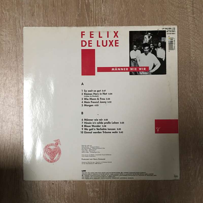 Felix De Luxe  Männer Wie Wir - Vinyl LP Record  - Opened  - Very-Good+ Quality (VG+) Vinyl