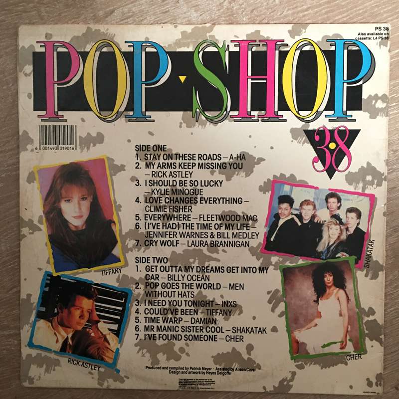 Pop Shop  Vol 38 - Vinyl LP Record - Opened  - Very-Good Quality (VG)