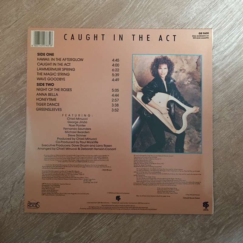 Deborah Henson-Conant  Caught In The Act - Vinyl LP Record  - Opened  - Very-Good+ Quality ...