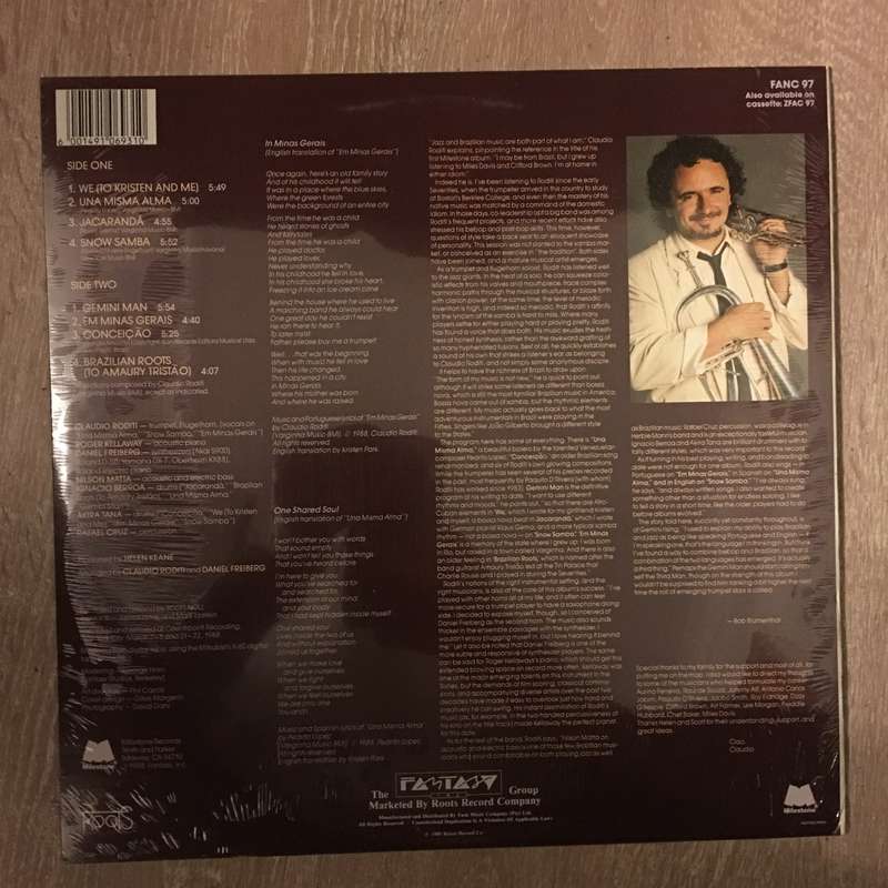 Claudio Roditi - Gemini Man -  Vinyl Record LP - Sealed