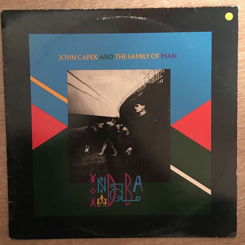 John Capek & The Family of Man - Indaba - Vinyl LP Record - Opened  - Very-Good+ Quality (VG+)