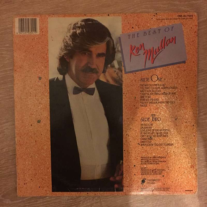 The Best of Ken Mullan - Vinyl LP Record - Opened  - Good Quality (G)