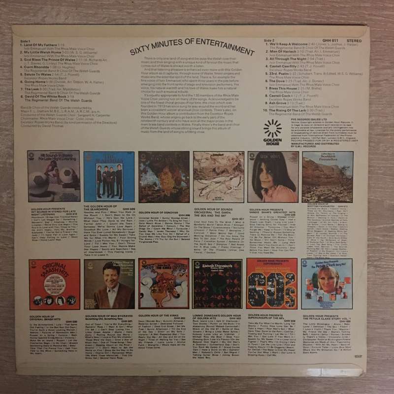 Wales - Land Of Song - Vinyl LP Record - Opened  - Very-Good Quality (VG)