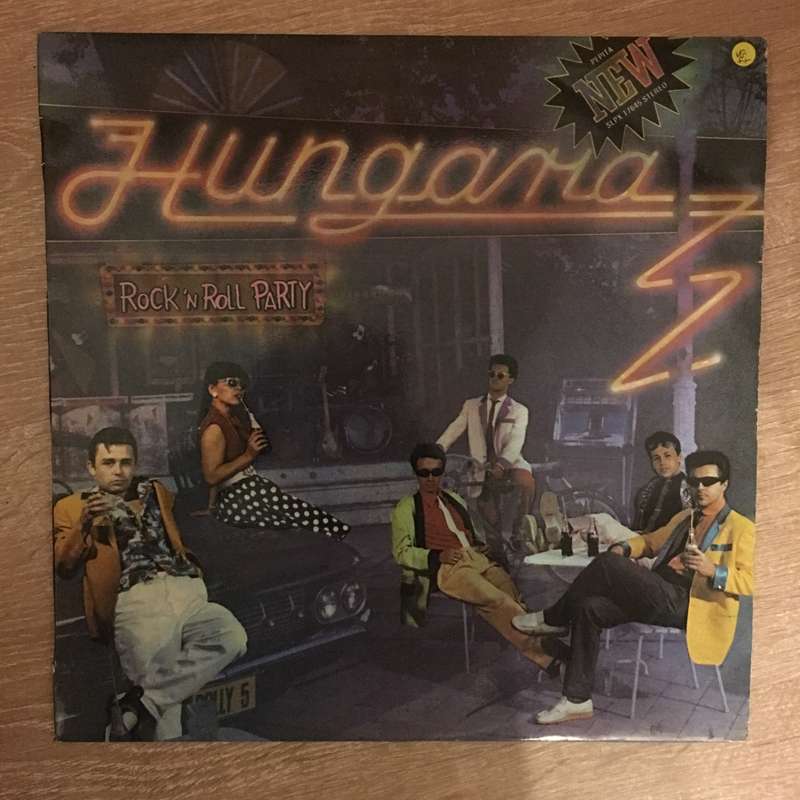 Hungaria  Rock 'N Roll Party - Vinyl LP Record - Opened  - Very-Good+ Quality (VG+)