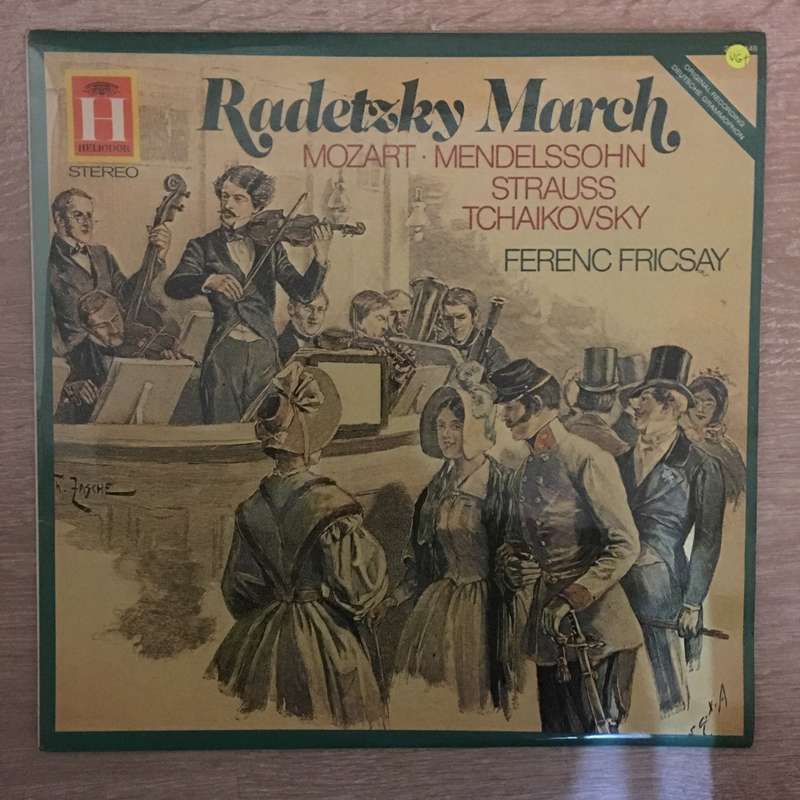 Radetsky March Mendessohn/Mozart/Grieg/Berlioz/Tschaikowsky..- Vinyl LP Record  (VG+)