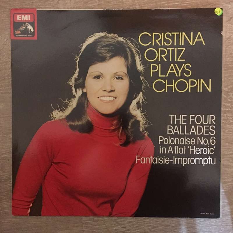 Cristina Ortiz, Chopin  Cristina Ortiz Plays Chopin The Four Ballades - Vinyl LP Record - O...