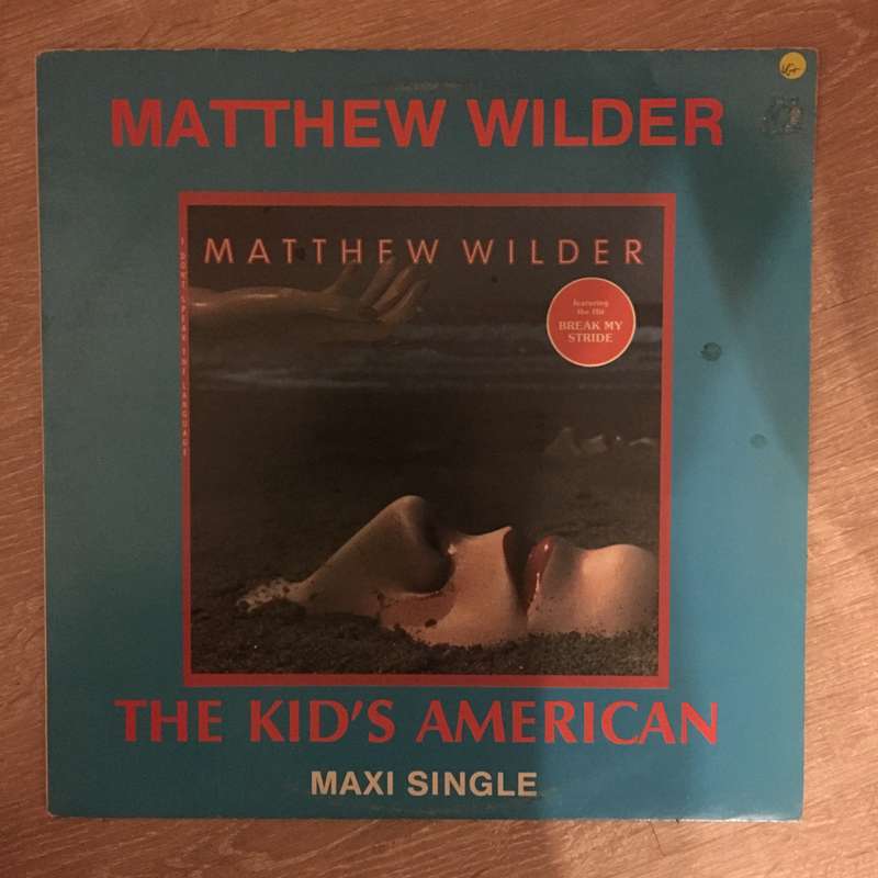 Matthew Wilder  The Kid's American - Vinyl  Record - Opened  - Very-Good+ Quality (VG+)